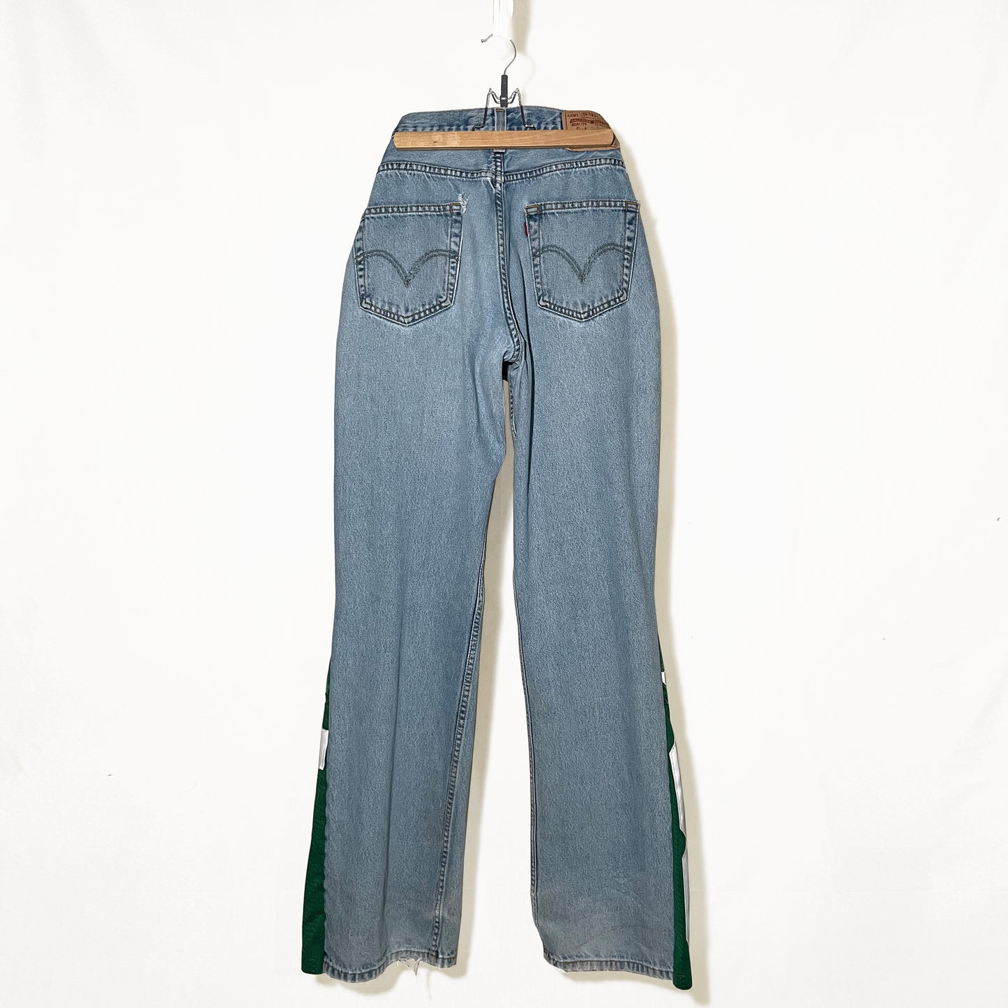 REWORKED FLARE JEANS