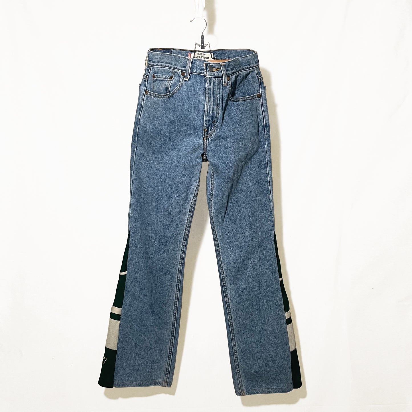 REWORKED FLARE JEANS