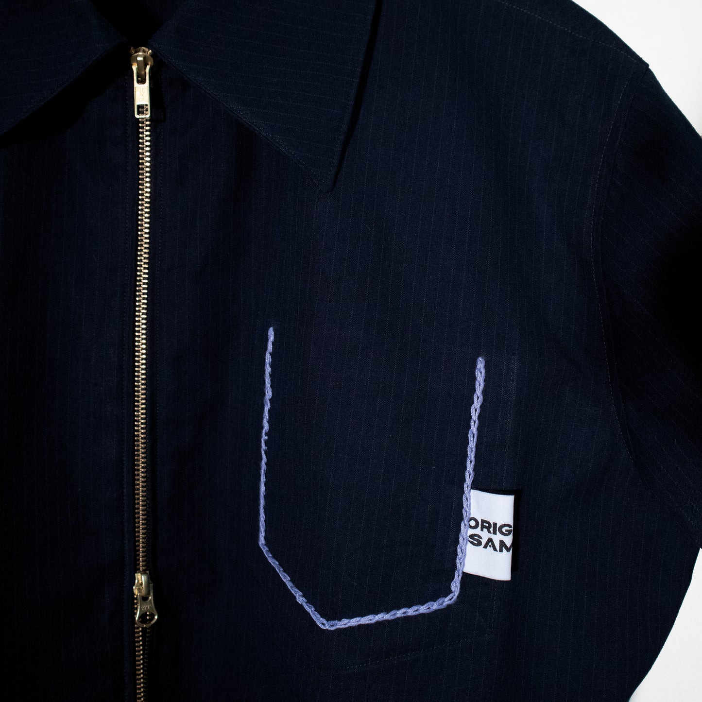 S.S PINSTRIPE SHACKET