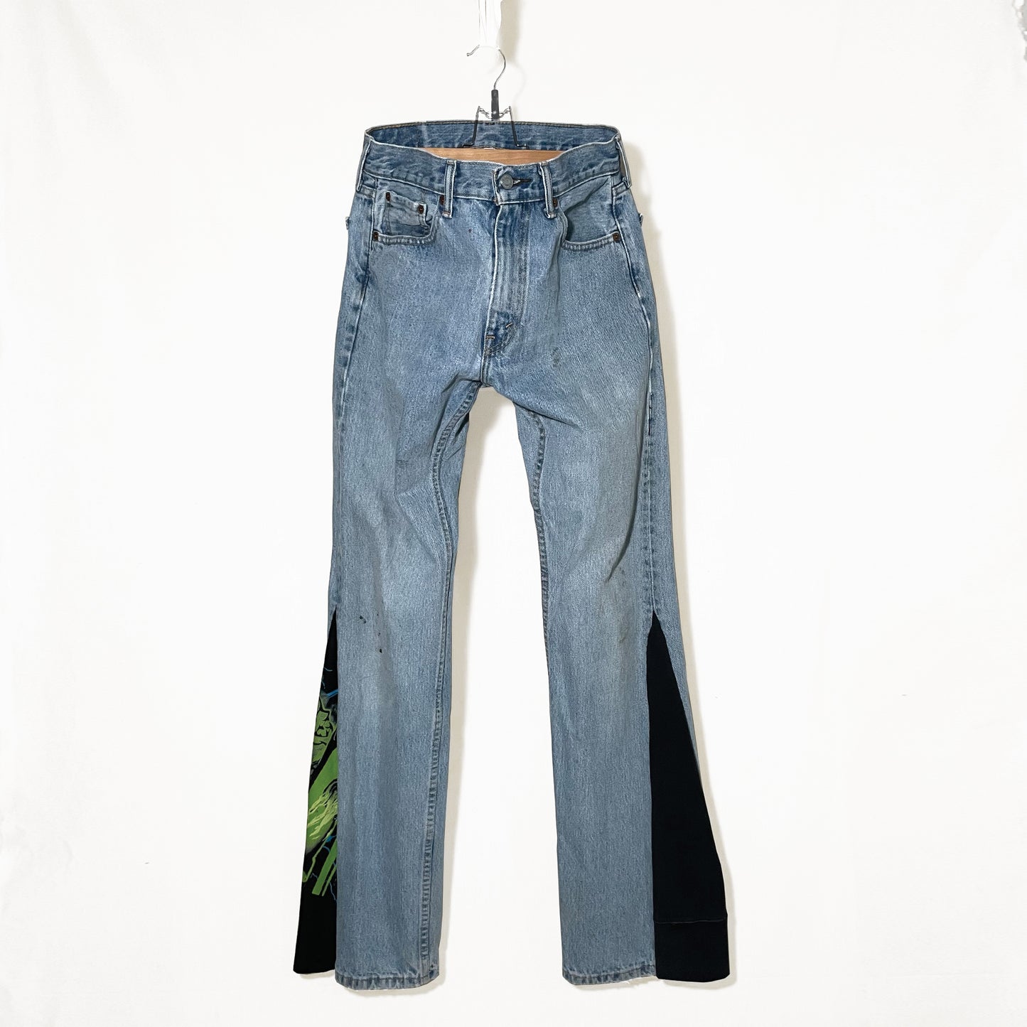 REWORKED FLARE JEANS