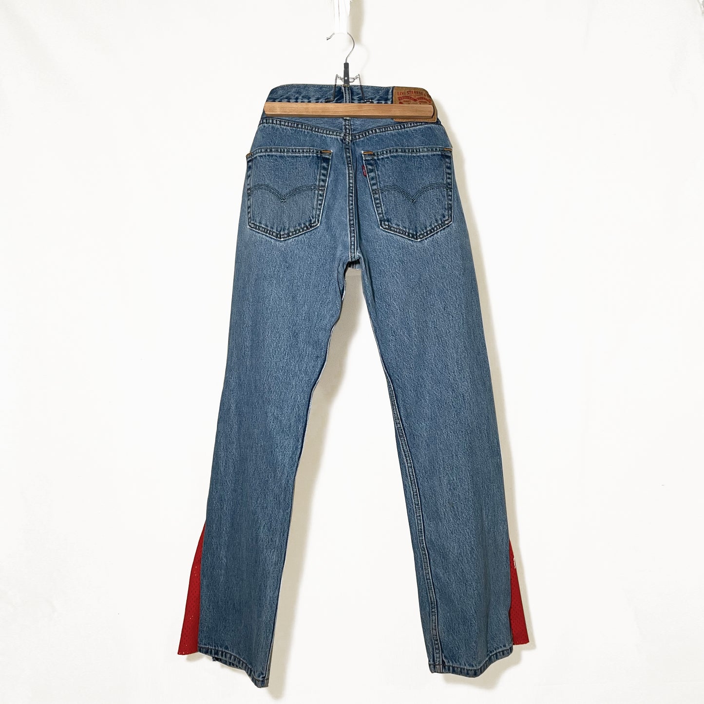 REWORKED FLARE JEANS