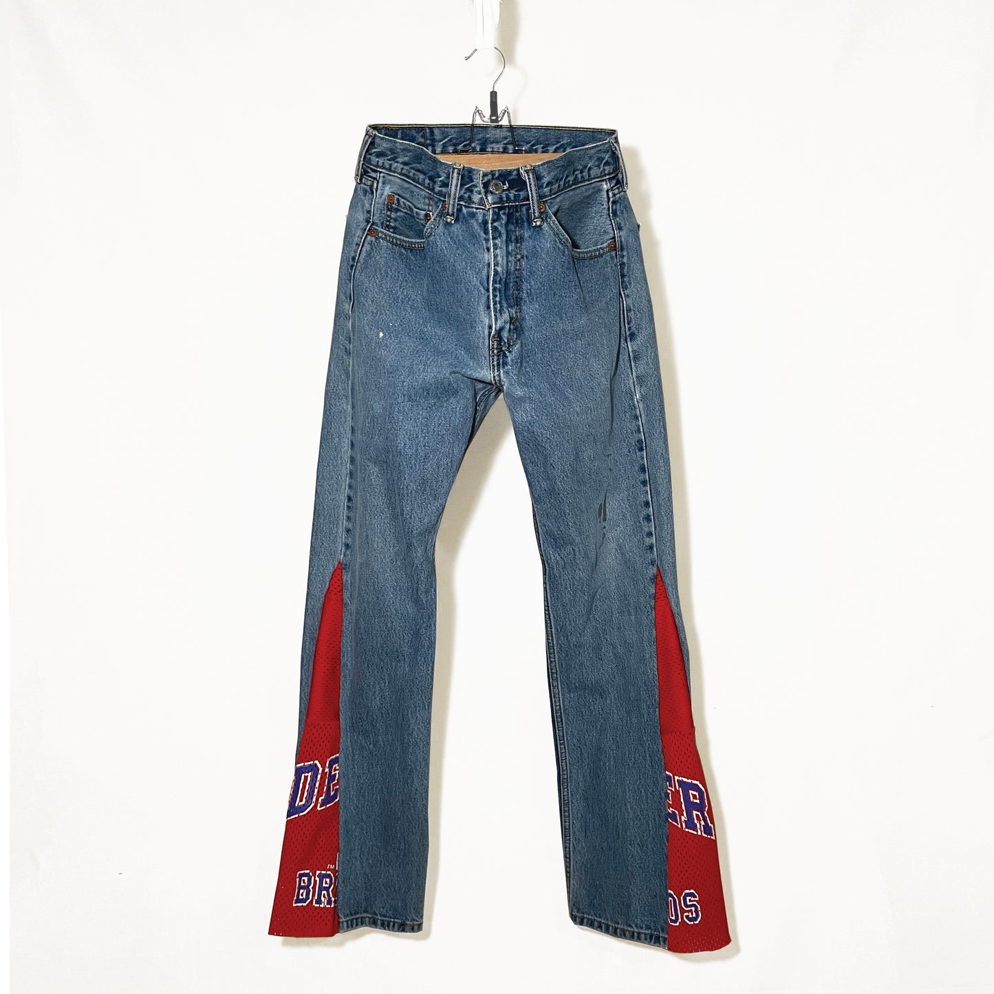 REWORKED FLARE JEANS