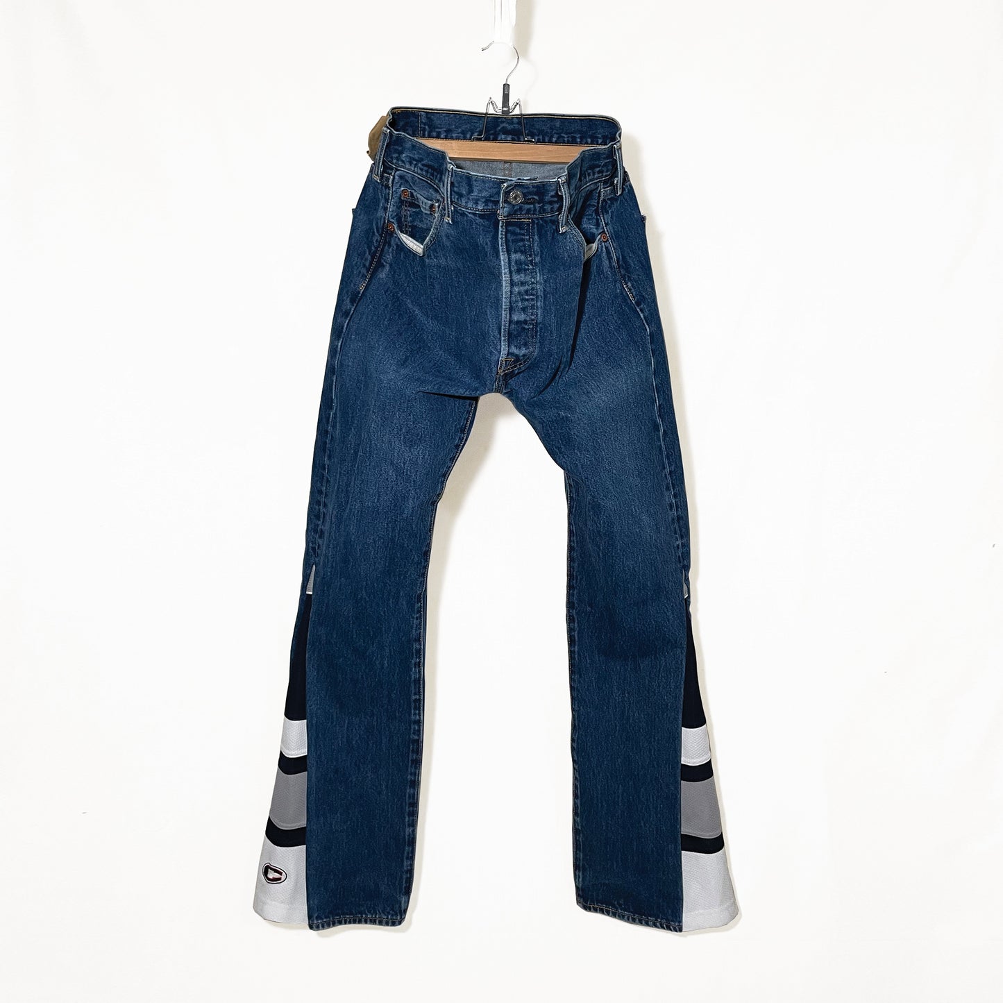 REWORKED FLARE JEANS