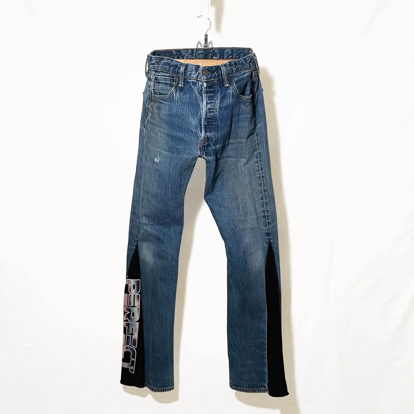 REWORKED FLARE JEANS