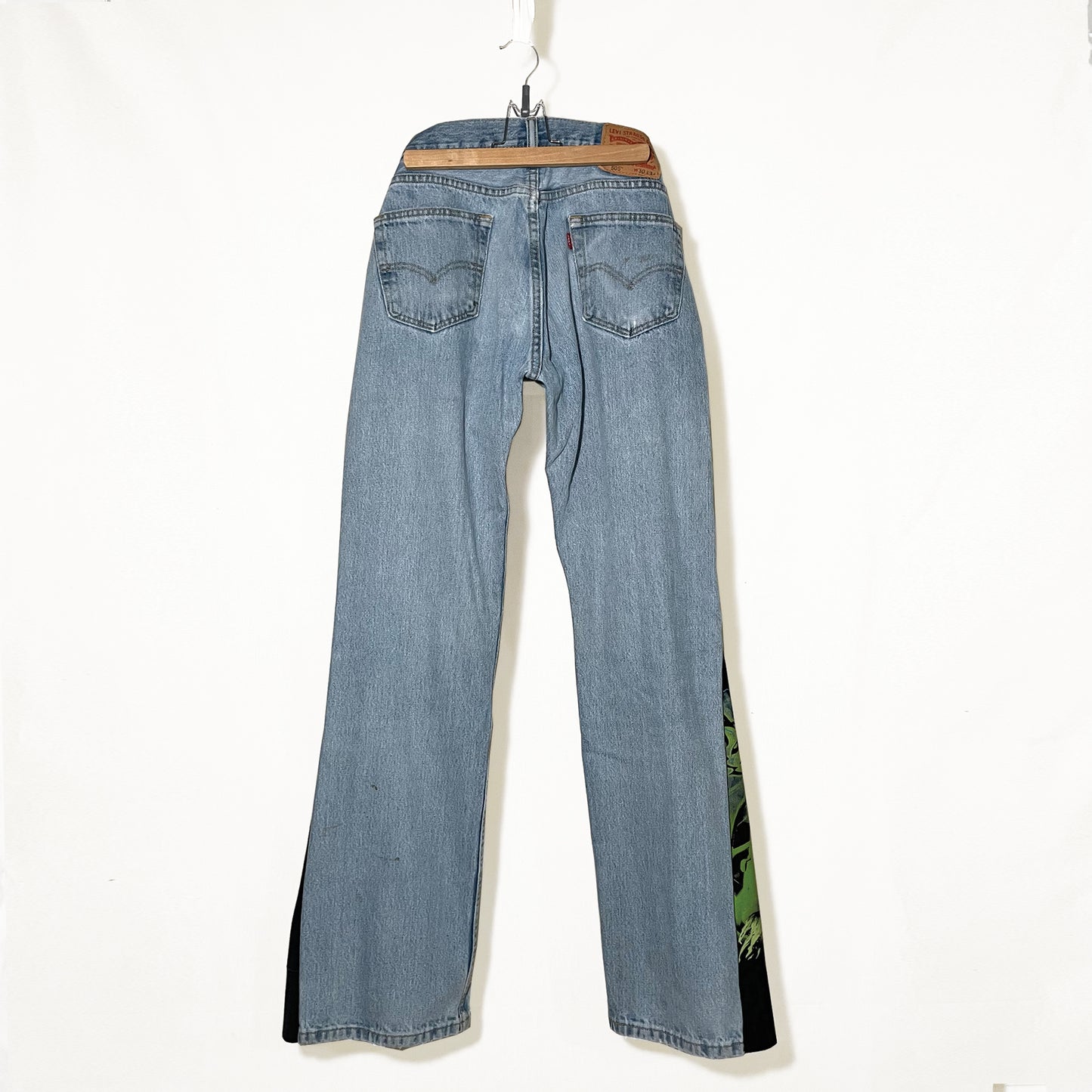 REWORKED FLARE JEANS